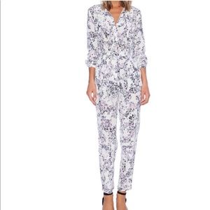 Marchesa Voyage Floral Camo Print Jumpsuit Revolve
